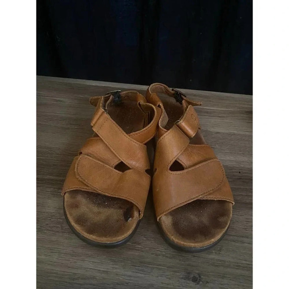SAS Women's Brown Tripad Comfort Sandals Size 6 Open Toe Comfort Strappy - Picture 8 of 10